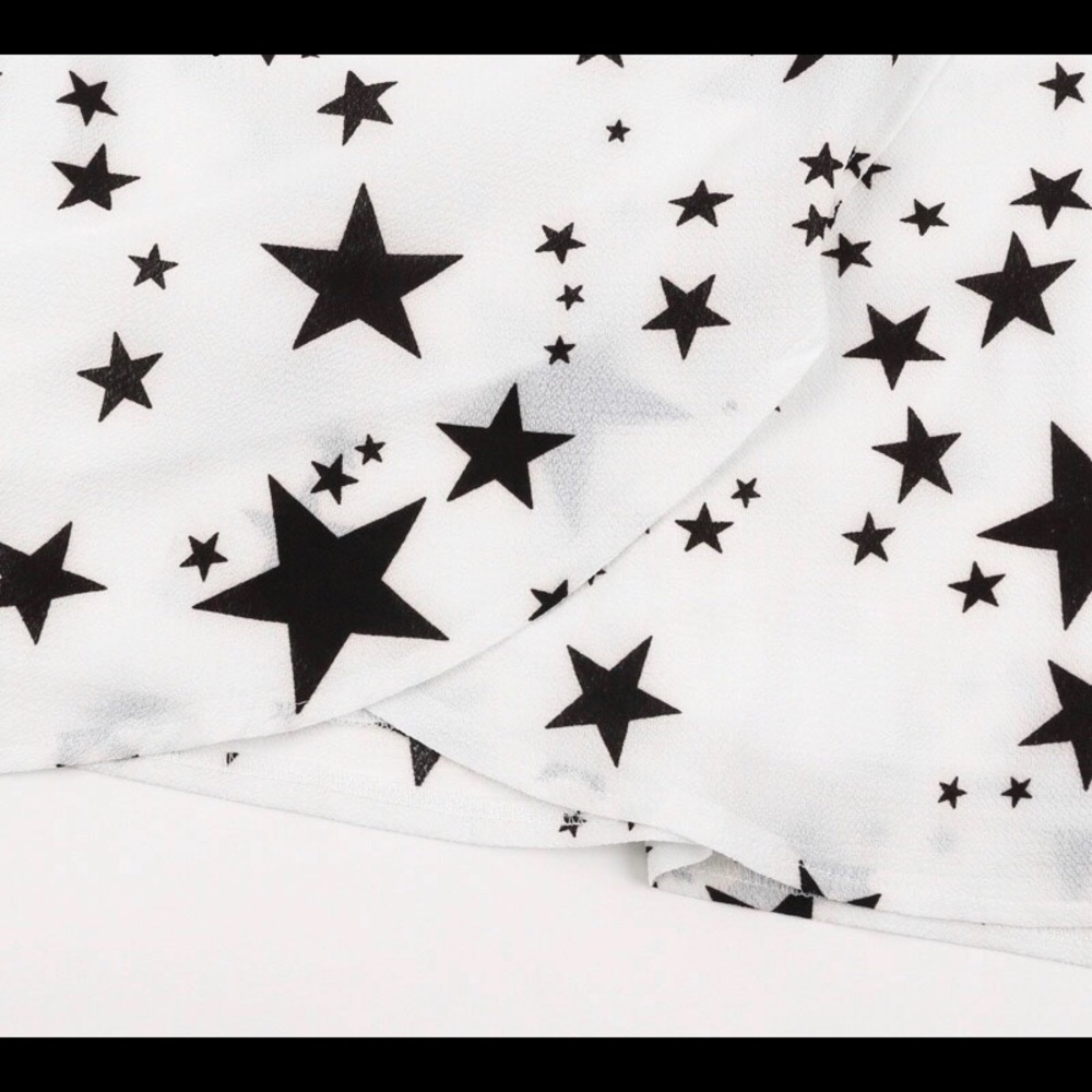 STAR WRAP DRESS NWT - Picture 3 of 3
